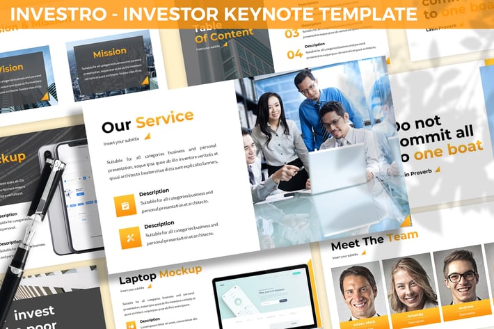 Investro - Investor Keynote Template