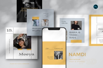 Namdi - Instagram Template Set