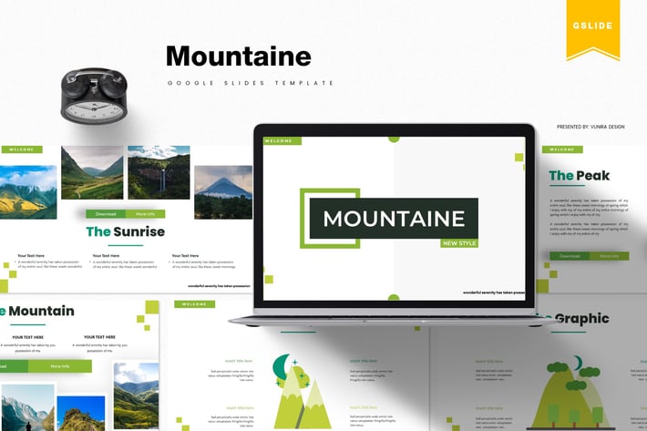 Mountaine | Google Slides Template