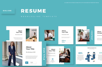 Resume - Google Slide Template