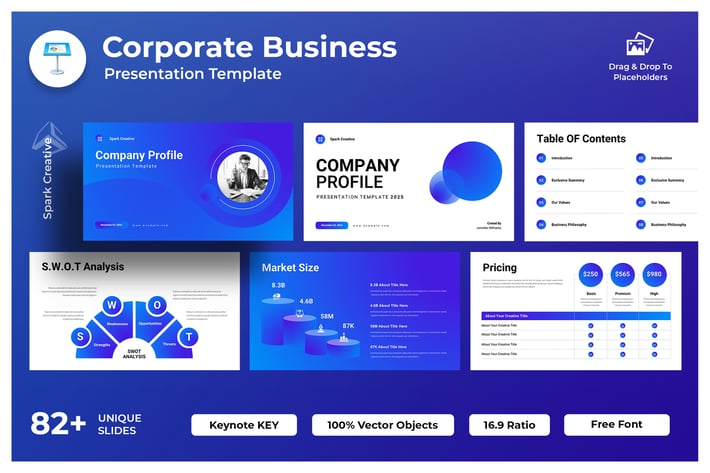 Corporate Business Keynote Template