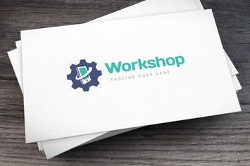 Mobile Workshop Logo Template