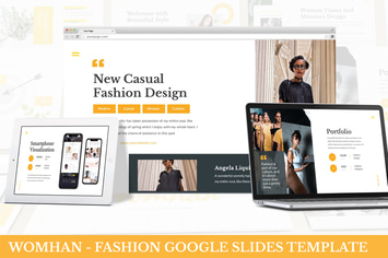 Womhan - Fashion Google Slides Template