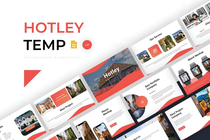 Hotley - Google Slides Template
