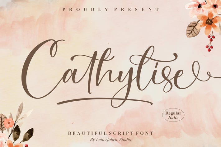 Cathylise Script Font