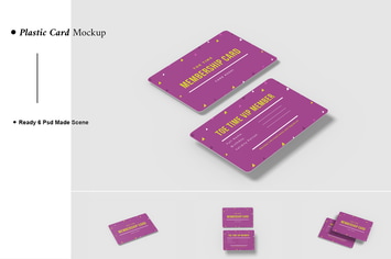 Plastic Card Mockup V.2