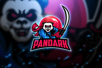 Pandark 2 - Mascot & Esport Logo