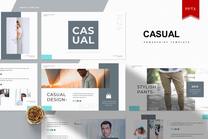 Casual | Powerpoint Template