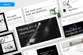 Minimalist Keynote Template