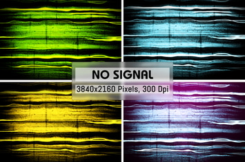 No Signal Grunge Backgrounds
