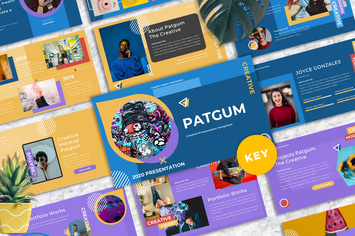 Patgum - Creative Keynote Templates