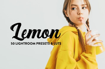 50 Lemon Yellow Lightroom Presets & LUTs