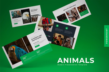 Beautiful Animals  - Powerpoint Template