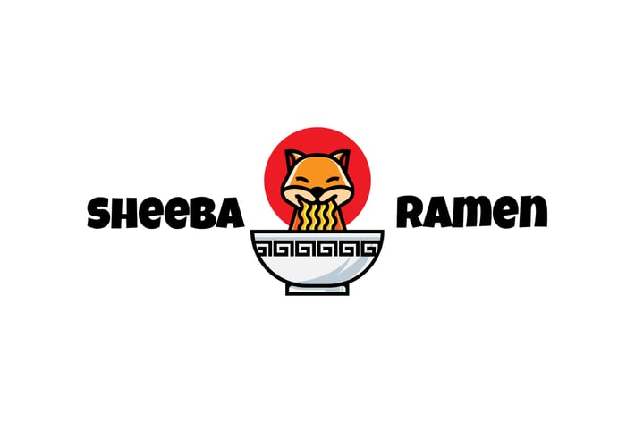 Sheeba Ramen - Mascot & Esport Logo