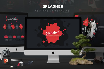Splasher Powerpoint Template