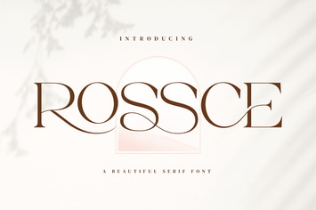 Rossce Beautiful Serif Font