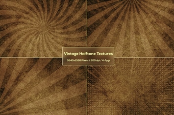 Vintage Halftone Textures