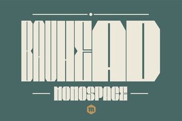 Bauhead Typeface|Bauhaus Design Font