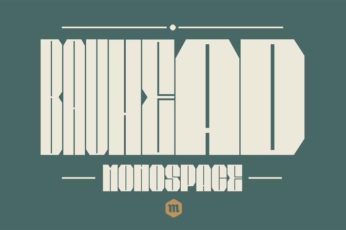 Bauhead Typeface|Bauhaus Design Font