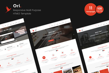 Ori – Multi-purpose Business HTML Template