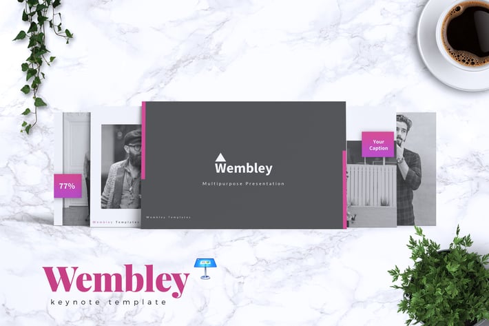 WEMBLEY - Creative Keynote Template