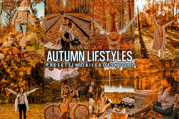 Autumn Lightroom Presets ( mobile and Desktop ) 