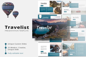 Travelist - PowerPoint Template