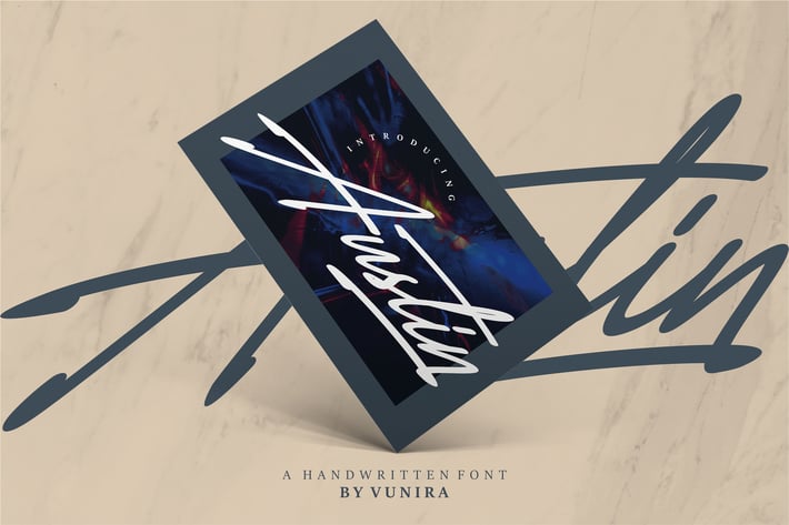Austin | A Handwritten Font