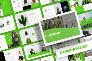 Cactusan - Powerpoint Template