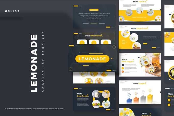Lemonade - Google Slides Template