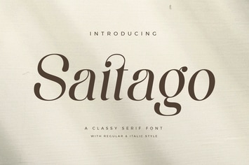 Saitago Classy Serif Font