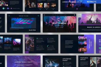 Rythem Music Event - Keynote Template