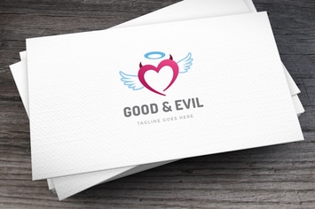Good Evil Logo Template