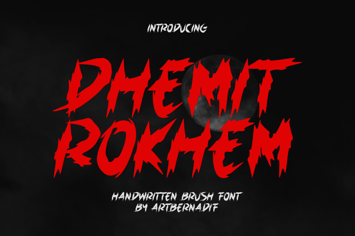 Dhemit Rokhem Font