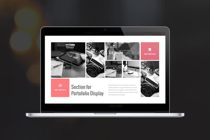 Red's - Creative Keynote Template