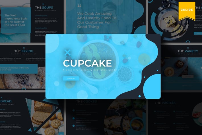 Cupcake | Google Slides Template