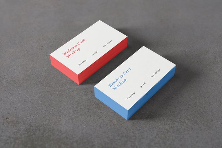 Business Card Photoshop Mockup