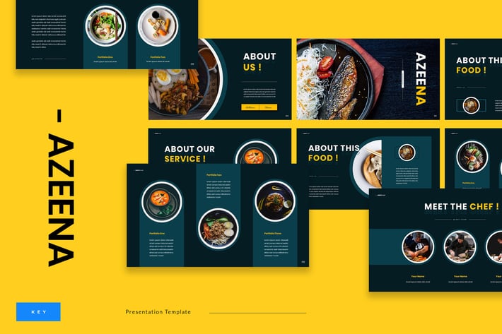 Azeena - Asian Food Keynote Presentation