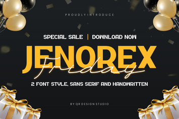 Jenorex Friday - Font Duo
