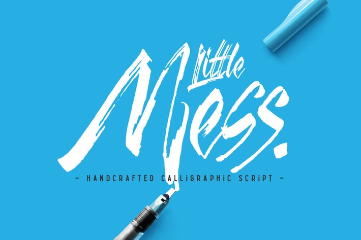 Little Mess font