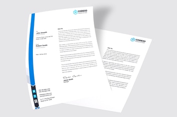 Letter Presentation Mock Up Vol 04