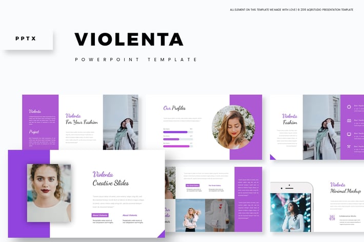Violenta - Powerpoint Template