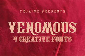 Venomous Typeface