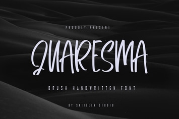 Quaresma - Brush Handwritten Font