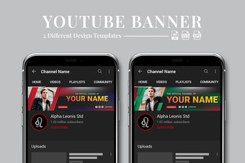 Stylish Vlogger Youtube Banner