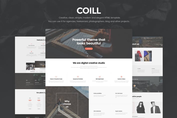 Coill | Business & Agency HTML5 Template
