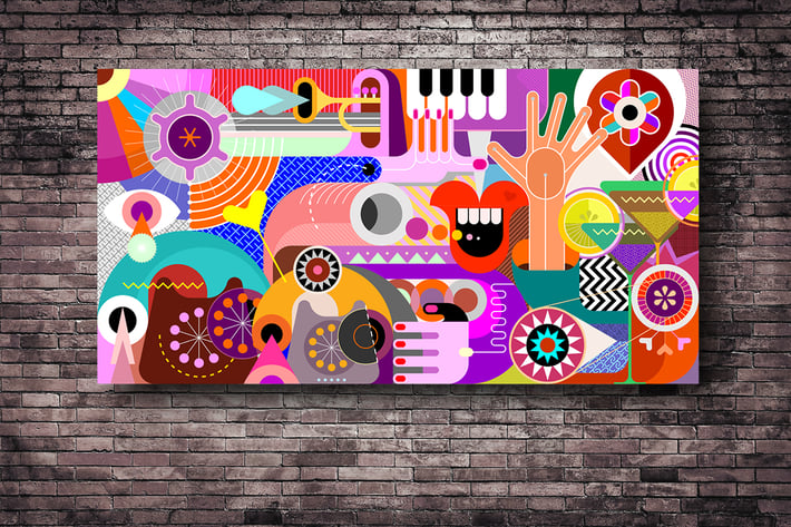 Abstract Art Vector Background