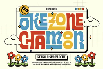 Okezone Chamoon Typeface