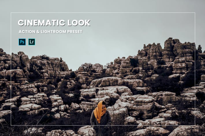 Cinematic Look Effect Action & Lightroom Preset