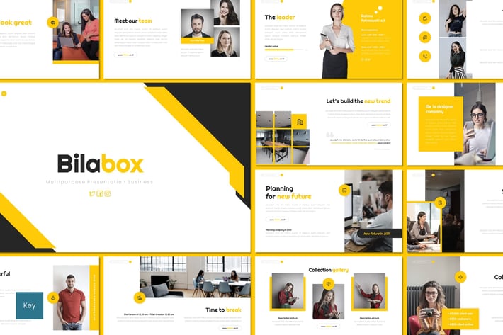 Bilabox - Multipurpose Keynote Template